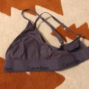 Calvin Klein lavender bralette Medium
